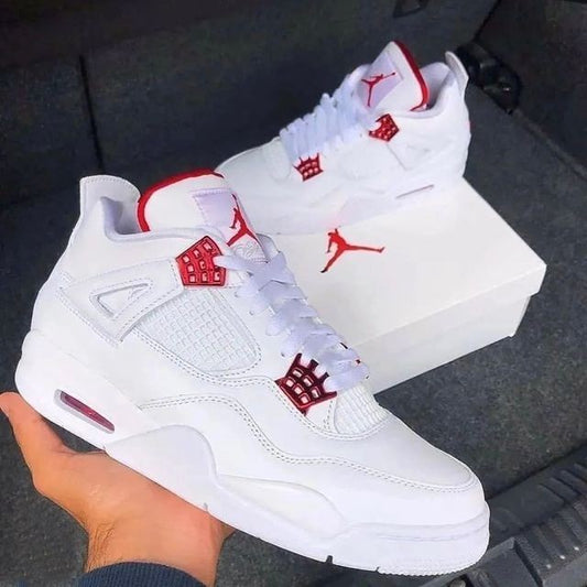 Jordan retro 4 metallic red