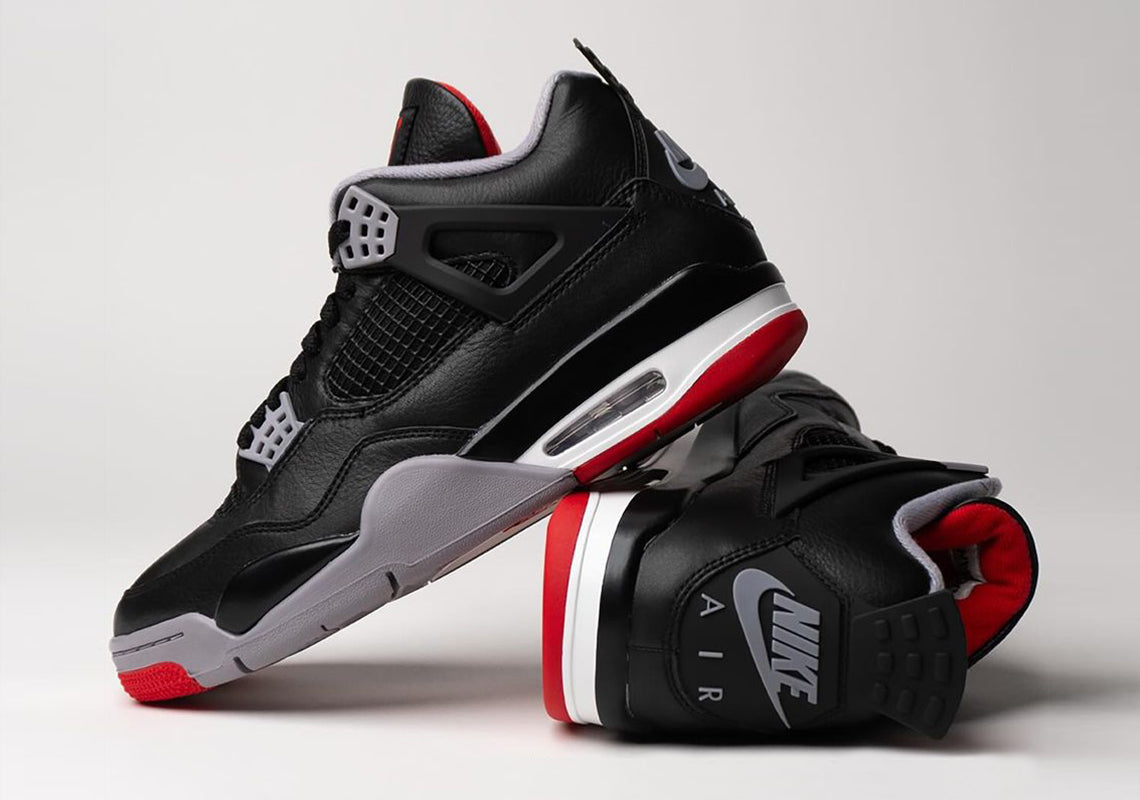 Jordan retro 4 bred